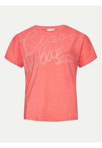 Fracomina T-Shirt FP22ST3004J401N5 Różowy Regular Fit. Kolor: różowy. Materiał: bawełna #6