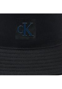 Calvin Klein Jeans Kapelusz Bucket Sculpted Twill K60K610375 Czarny. Kolor: czarny. Materiał: materiał, bawełna