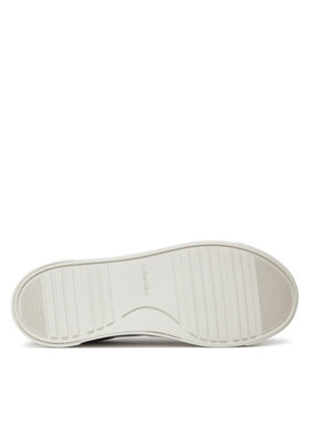 Calvin Klein Sneakersy Ff Cupsole Lace Up Lth HW0HW02570 Czarny. Kolor: czarny. Materiał: skóra