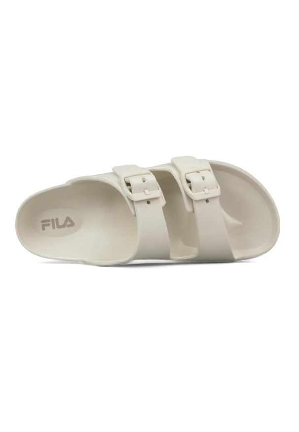Klapki damskie Fila Matero. Kolor: beżowy. Styl: sportowy