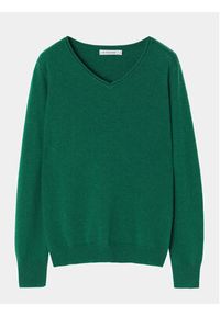 Tatuum Sweter Kaszmir T2321.096 Zielony Regular Fit. Kolor: zielony. Materiał: kaszmir #4