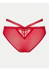 Hunkemöller Komplet 3 par fig brazylijskich 300280 Czerwony. Kolor: czerwony. Materiał: syntetyk #5