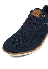 Nautica Półbuty CEO-IGO-01 Granatowy. Kolor: niebieski. Materiał: materiał #6