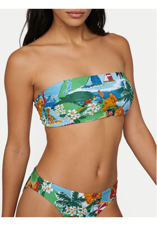Seafolly Góra od bikini Viva Vacation 31448-302 Kolorowy. Materiał: syntetyk. Wzór: kolorowy