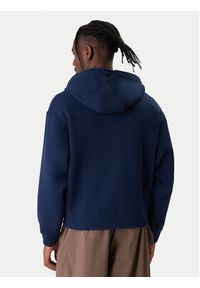 Adidas - adidas Bluza adicolor Spacer KD4086 Granatowy Loose Fit. Okazja: na spacer. Kolor: niebieski. Materiał: bawełna #4
