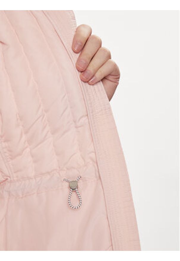 TOMMY HILFIGER - Tommy Hilfiger Bezrękawnik Feminine Lw Down Vest WW0WW40485 Różowy Slim Fit. Kolor: różowy. Materiał: syntetyk. Długość rękawa: bez rękawów