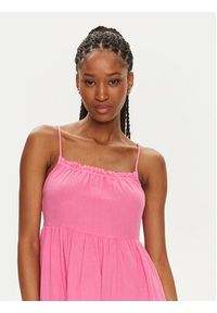 only - ONLY Sukienka letnia Thyra 15317781 Różowy Regular Fit. Kolor: różowy. Materiał: bawełna. Sezon: lato #3