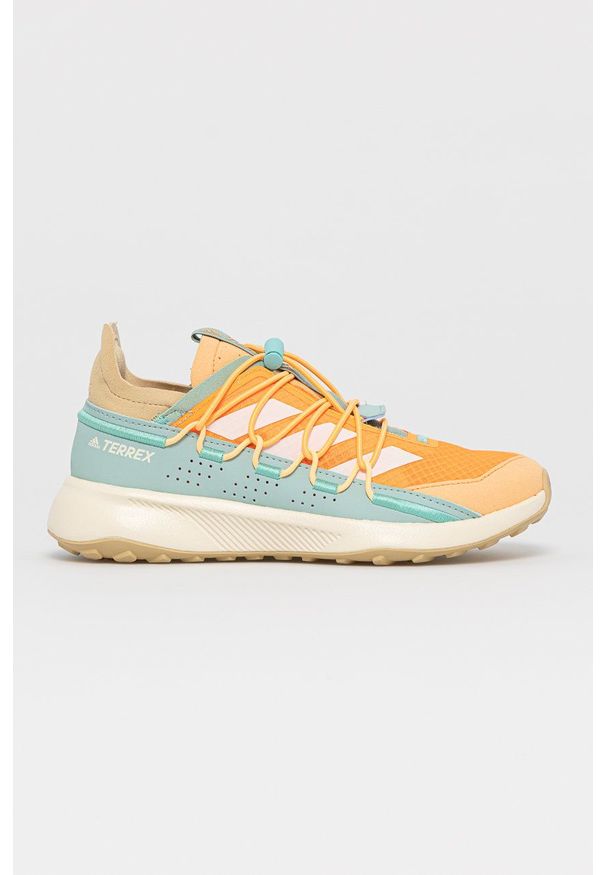 adidas Performance - Buty TERREX VOYAGER 21. Nosek buta: okrągły. Zapięcie: sznurówki. Kolor: pomarańczowy