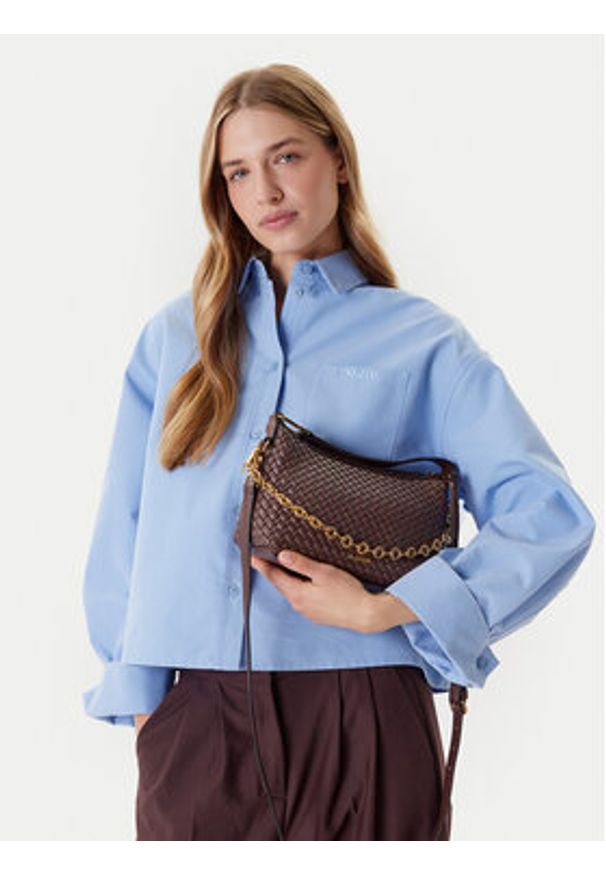 Aldo Torebka Paxtoni 13989531 Brązowy. Kolor: brązowy. Materiał: skórzane