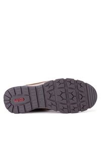 Rieker Półbuty B6740-22 Brązowy. Kolor: brązowy. Materiał: skóra, nubuk