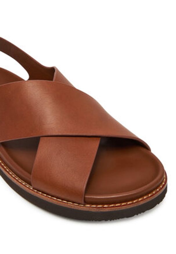 Polo Ralph Lauren Sandały 803961444001 Brązowy. Kolor: brązowy. Materiał: skóra