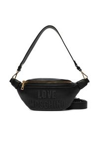 Love Moschino - LOVE MOSCHINO Saszetka nerka JC4291PP0IKK0000 Czarny. Kolor: czarny. Materiał: skóra #2