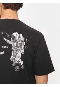 BOSS - Boss T-Shirt Te Galaxy 50528221 Czarny Regular Fit. Kolor: czarny. Materiał: bawełna