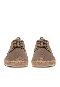 Rieker Espadryle CEO-B2648-64 Beżowy ciemny. Kolor: beżowy. Materiał: materiał #7