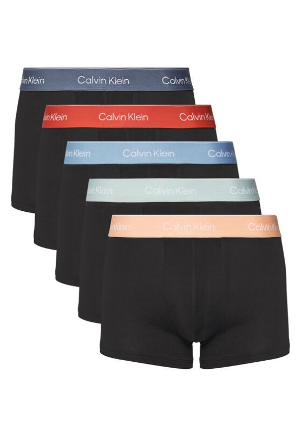 Calvin Klein Underwear Komplet 5 par bokserek Trunk 5Pk LV00NB4393 Czarny. Kolor: czarny. Materiał: bawełna