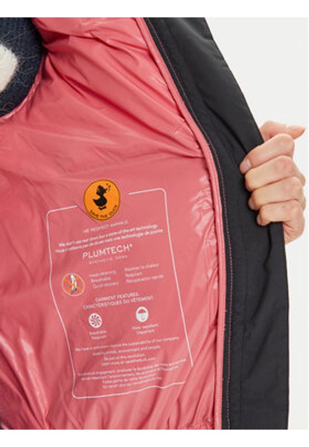 Save The Duck Kurtka zimowa D39370W LUCK19 Różowy Regular Fit. Kolor: różowy. Materiał: syntetyk. Sezon: zima