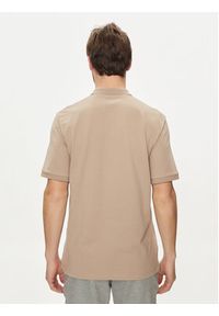 Jack & Jones - Jack&Jones Polo Mac 12249324 Beżowy Standard Fit. Typ kołnierza: polo. Kolor: beżowy. Materiał: bawełna, syntetyk #7