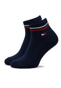 TOMMY HILFIGER - Tommy Hilfiger Skarpety krótkie 701228177 Granatowy. Kolor: niebieski. Materiał: bawełna #2