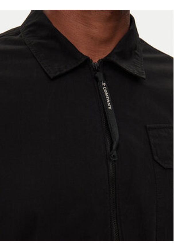 C.P. Company Kurtka przejściowa RCCMOS705A110143G Czarny Regular Fit. Kolor: czarny. Materiał: bawełna