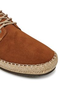 Pepe Jeans Espadryle Tourist West PMS10336 Brązowy. Kolor: brązowy. Materiał: zamsz, skóra #4