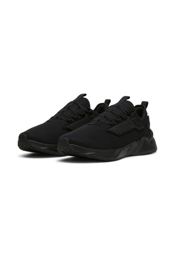 Puma - Buty do biegania unisex Retaliate 3 PUMA Black. Kolor: czarny. Materiał: syntetyk, materiał