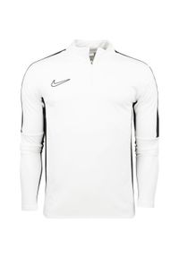 Bluza treningowa męska Nike DF Academy 23 SS Drill. Kolor: biały