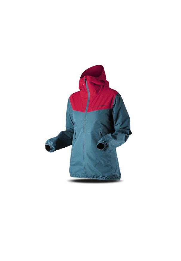 TRIMM - bunda Trimm EXPED LADY. Kolor: niebieski, wielokolorowy, różowy. Materiał: materiał