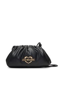 Love Moschino - LOVE MOSCHINO Torebka JC4286PP0MKK0000 Czarny. Kolor: czarny. Materiał: skórzane