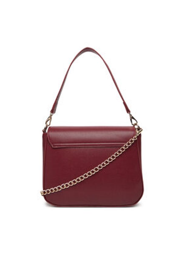 VALENTINO - Valentino Torebka Divina VBS1R404G Bordowy. Kolor: czerwony. Materiał: skórzane