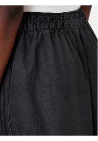 Adidas - adidas Jeansy KD3919 Czarny Wide Leg. Kolor: czarny #5