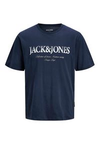 Jack & Jones T-Shirt Evin 12290173 Niebieski Regular Fit. Kolor: niebieski. Materiał: bawełna #5