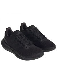 Adidas - Buty do biegania adidas Runfalcon 3.0 W HP7558 czarne. Zapięcie: sznurówki. Kolor: czarny. Materiał: guma. Szerokość cholewki: normalna