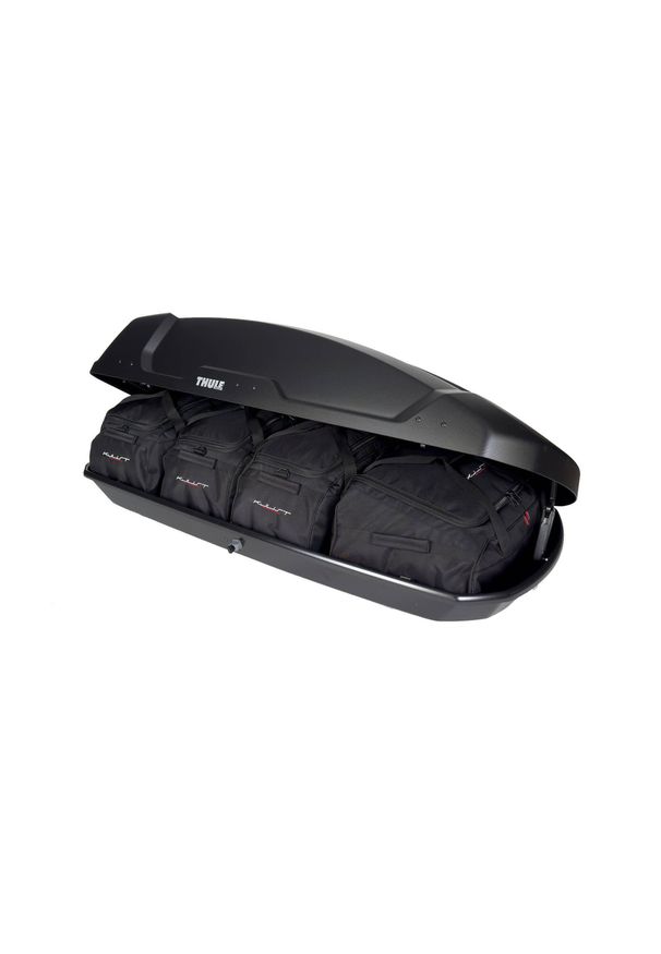 KJUST - Torby Do Boksu Dachowego Thule Force Xt M 4Szt Kjust. Kolor: czarny. Styl: sportowy