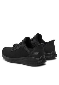 skechers - Skechers Sneakersy Bobs Squad Chaos 117500/BBK Czarny. Kolor: czarny. Materiał: mesh, materiał