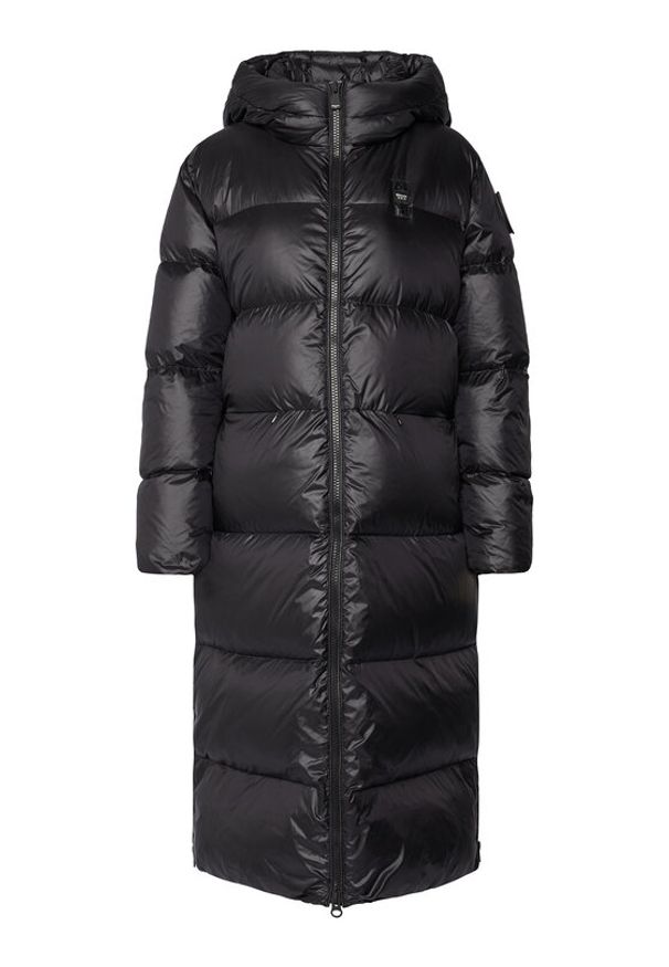 Blauer Kurtka puchowa 25WBLDK03161 Czarny Regular Fit. Kolor: czarny. Materiał: syntetyk