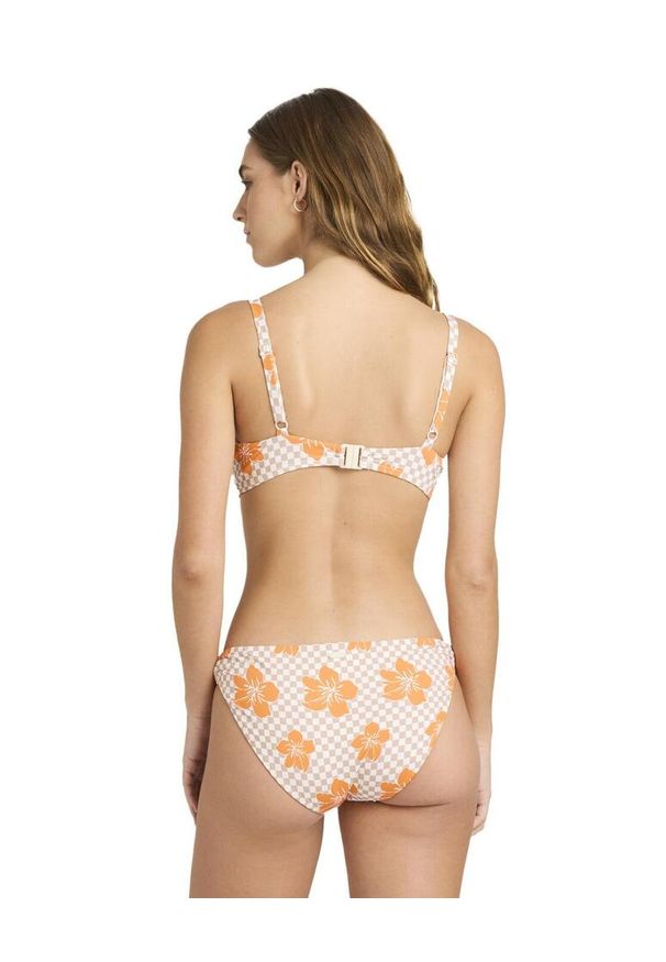 Roxy - Stanik bikini z fiszbinami dla Kobiety MINI HULA Brązowy. Kolor: brązowy. Materiał: nylon, elastan, materiał