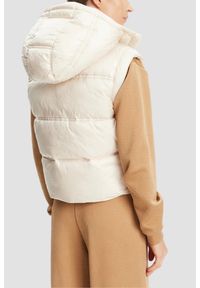 Guess - GUESS Beżowa damska kamizelka Padded Vest. Kolor: beżowy #3