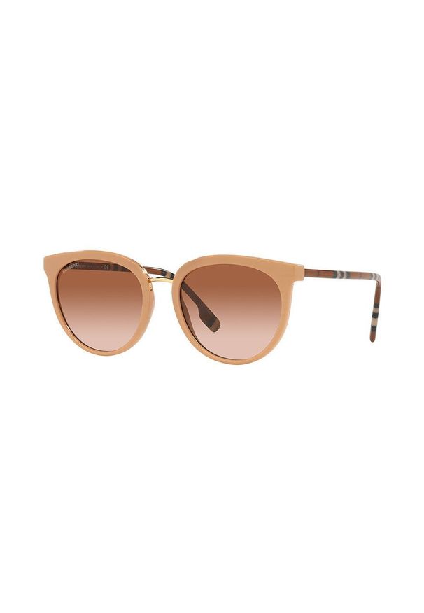 Burberry okulary przeciwsłoneczne damskie kolor różowy. Kolor: różowy