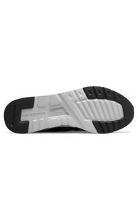 Buty męskie New Balance CM997HCE - granatowe. Okazja: na co dzień. Kolor: niebieski. Materiał: materiał, tworzywo sztuczne, zamsz, syntetyk. Szerokość cholewki: normalna #5