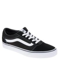 Buty Kobieta Vans Ward czarny. Okazja: na co dzień. Kolor: czarny. Materiał: syntetyk, tkanina, materiał
