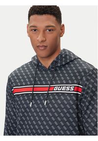 Guess Bluza Z4BQ30 K7122 Granatowy Regular Fit. Kolor: niebieski. Materiał: bawełna