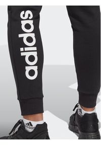 Adidas - adidas Spodnie dresowe Essentials Linear French Terry Cuffed Joggers IC6868 Czarny Slim Fit. Kolor: czarny. Materiał: bawełna #2