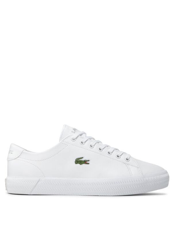 Lacoste Sneakersy Gripshot Bl21 1 Cma 7-41CMA001421G Biały. Kolor: biały. Materiał: skóra