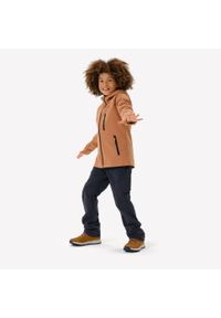 quechua - Kurtka softshell turystyczna dla dzieci Quechua MH900. Kolor: wielokolorowy, czarny, brązowy. Materiał: softshell. Sezon: lato. Styl: sportowy #2