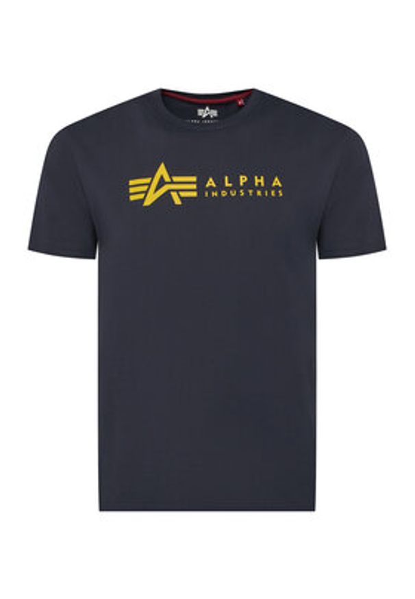 Alpha Industries Komplet t-shirtów Alpha Label 118534 Kolorowy Regular Fit. Materiał: bawełna. Wzór: kolorowy