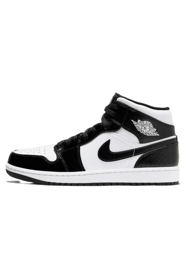 Buty do chodzenia dla dorosłych Air Jordan 1 Mid Carbon Fiber All-Star. Kolor: czarny. Sport: turystyka piesza