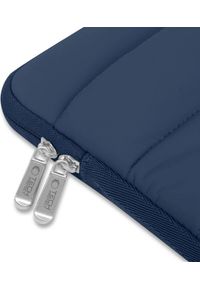 TECH-PROTECT - Etui Tech-Protect Fluffy Laptop 13-14 granatowy. Kolor: niebieski. Materiał: materiał. Styl: elegancki, casual