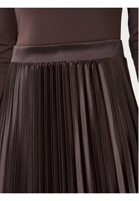 only - ONLY Spódnica plisowana Kolter 15356154 Brązowy Regular Fit. Kolor: brązowy. Materiał: syntetyk #4
