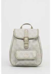 Guess plecak Girl kolor zielony mały wzorzysty. Kolor: zielony