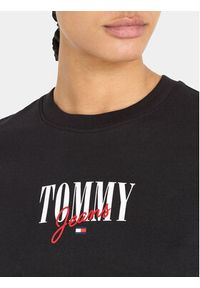 Tommy Jeans T-Shirt Essential Logo DW0DW16441 Czarny Relaxed Fit. Kolor: czarny. Materiał: bawełna #10